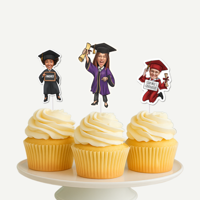 Graduation Cupcake Toppers