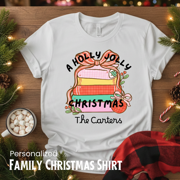 Personalized Christmas Shirts | Custom Family Holiday Tees