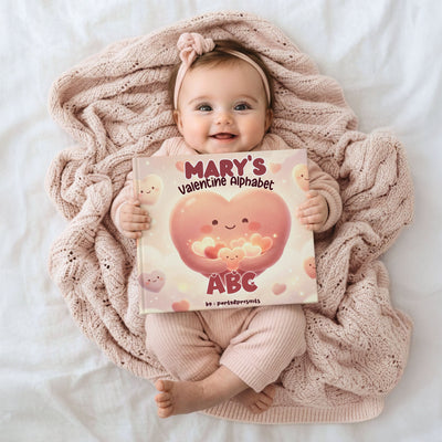 Personalized Valentine Alphabet Book for Kids: Bedtime Stories for Kids