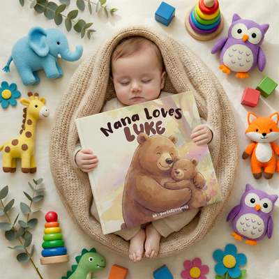 Personalized Story Book for Kids from Grandma: Nana Loves You
