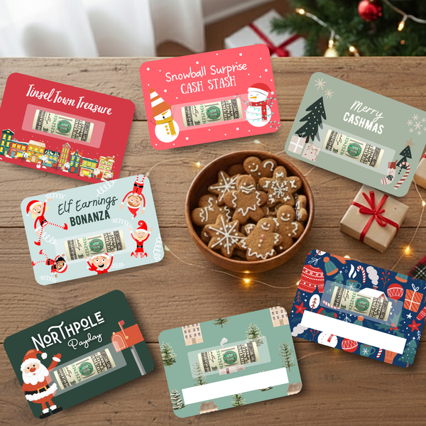 Christmas Money Holder | Festive Cash Gift Card Sleeve
