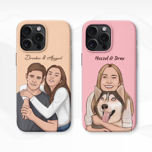 Custom Portrait Phone Case Realistic Style for Phone