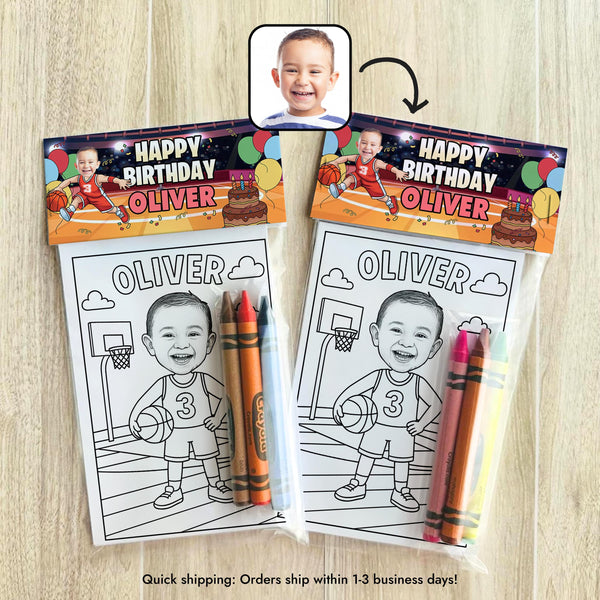 Custom Basketball Coloring Pages Personalized Kids Coloring Sheet