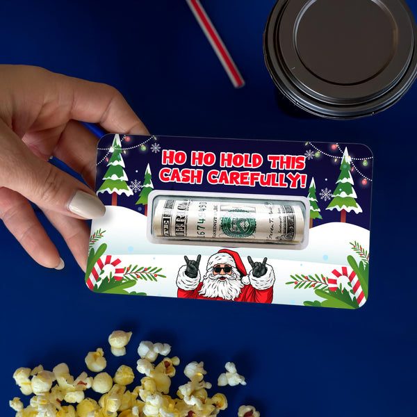 Funny Christmas Money Holder - Ho Ho Hold