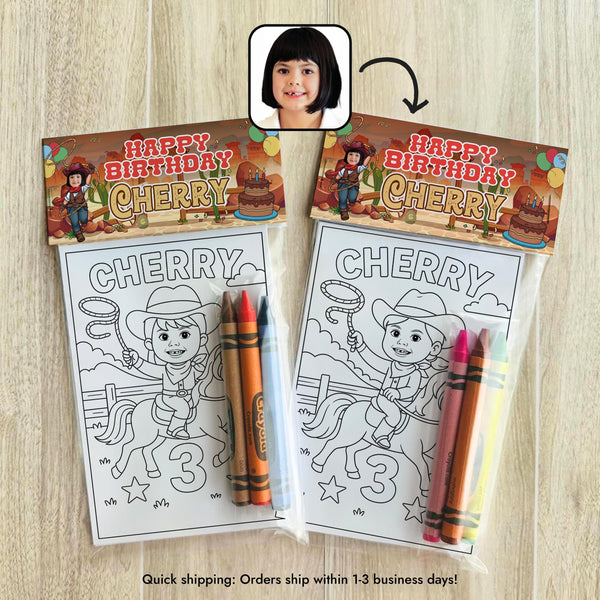 Personalized Rodeo Theme Birthday Coloring Pages Custom Coloring