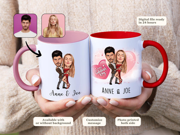 Custom Valentine Mug Gift for Her Personalized Gift