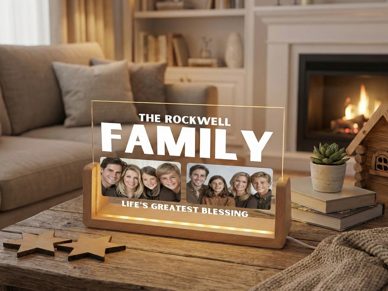 Acryclic Photo Lamps