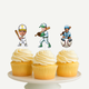 Baseball Personalized Face Cupcake Toppers
