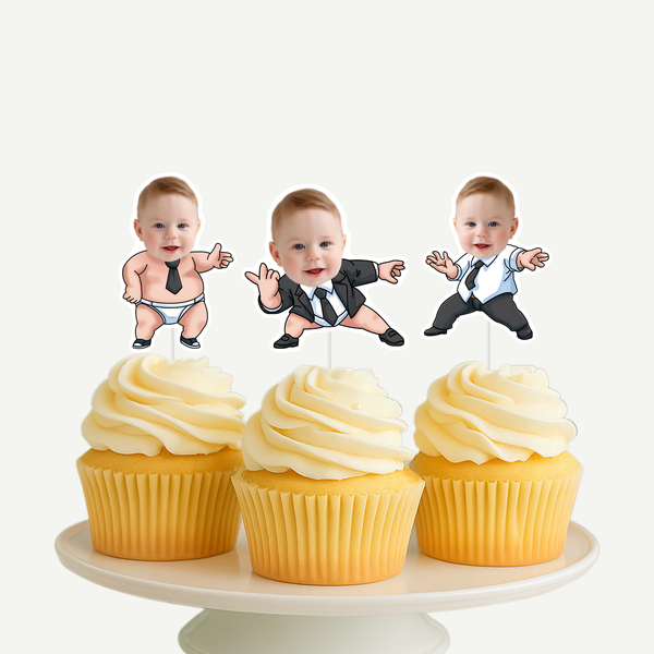 Baby Boss Cupcake Toppers