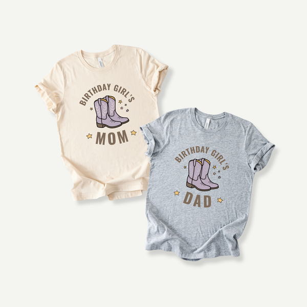 Birthday Crew Matching Shirts Cowgirl Birthday Party Shirt