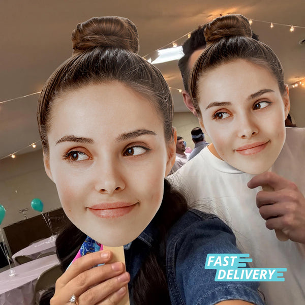 Face On Big Head Cut Out