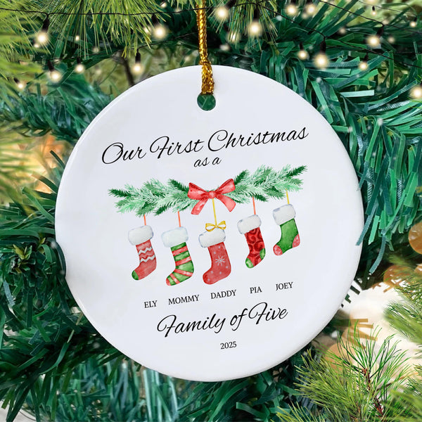 Custom Christmas Ornaments Round Ornament Other Shape Christmas Gift Accessory