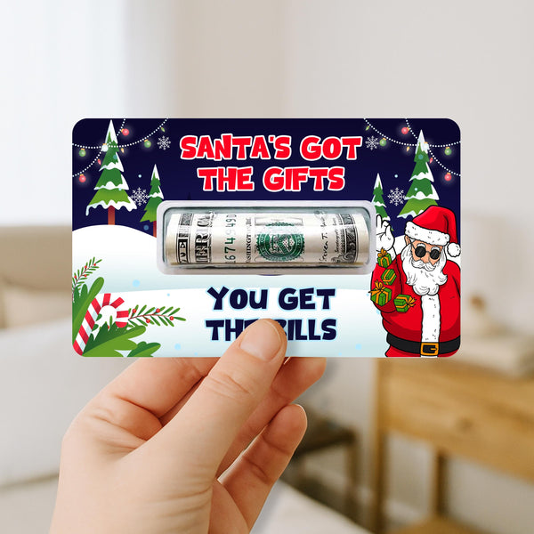 Funny Christmas Money Holder - Santa's Got The