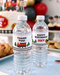 Chugga Chugga Two Two Personalized Water Bottle Labels