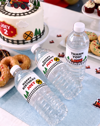 Chugga Chugga Two Two Personalized Water Bottle Labels