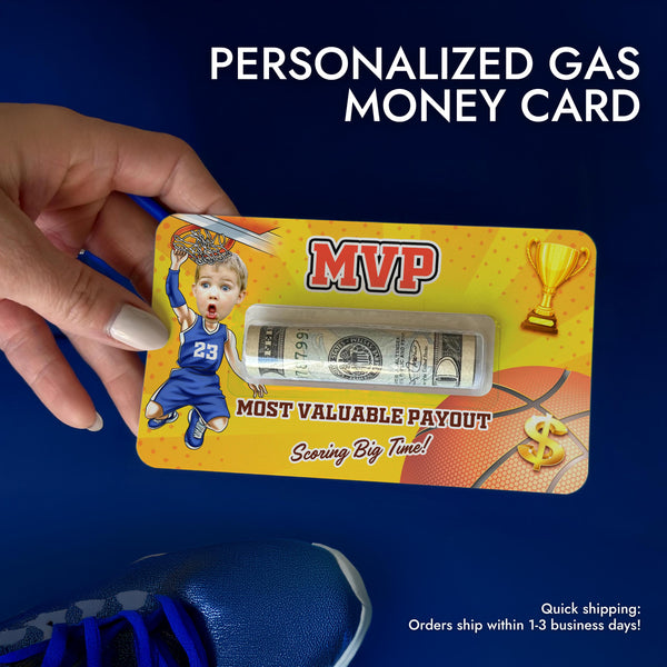 Custom Caricature Money Holder Gamer Face Gift for