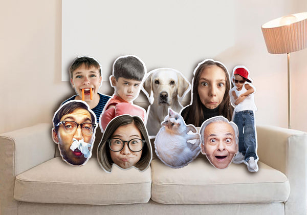 Custom Shaped Pillow From Photo Personalized Pillow Custom