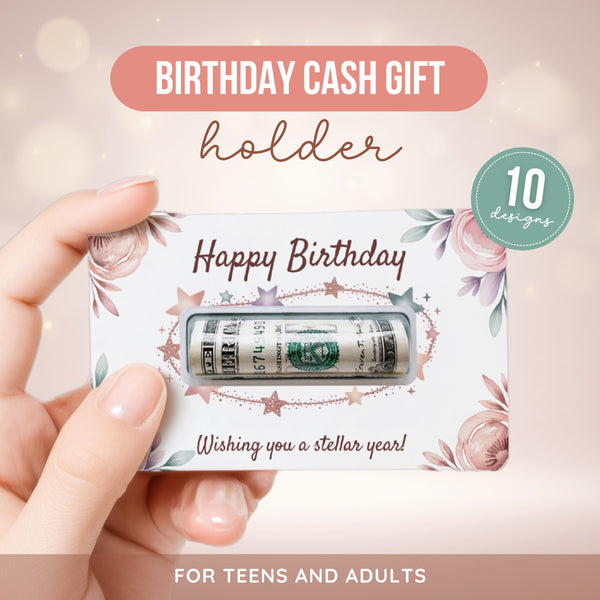 Money Holder - Happy Birthday Cash Gift