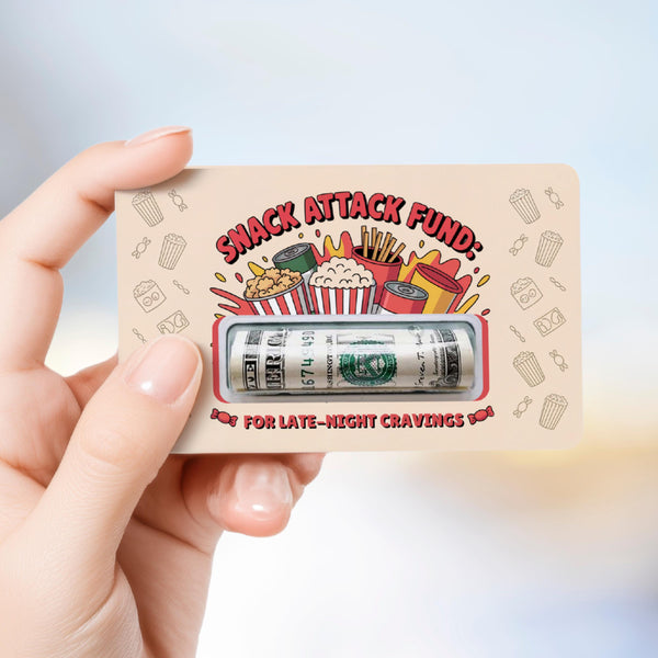 Money Holder - Snack Attack Fund Gift Money