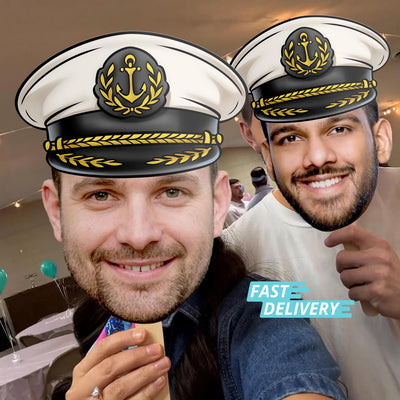 Seaman Captain Big Head Cut Out