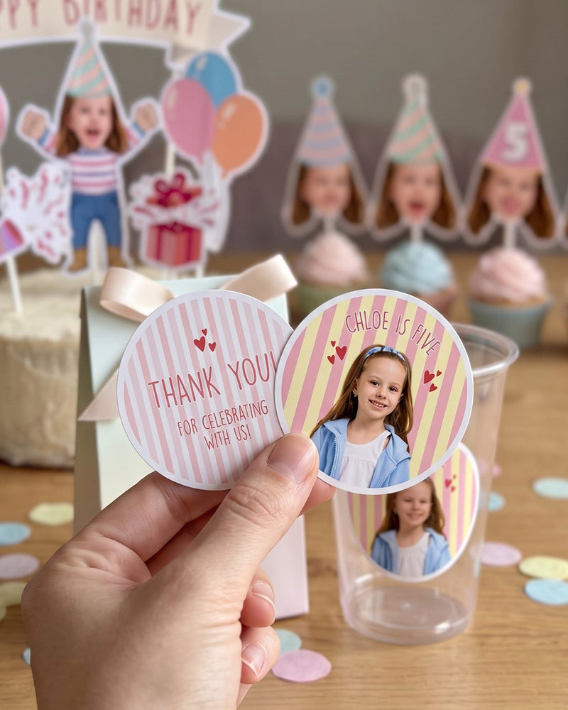 Round stickers