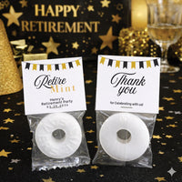 Personalized RetireMINT Candy Labels
