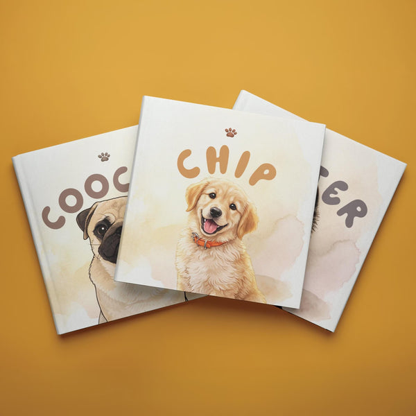 Personalised Pet Book from Pet Photo + Name Custom Cat Picture Storybook Personalized Kids Story Gift for Dog Lovers