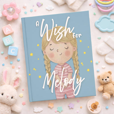 Personalized Storybook for Kids: A Wish For You with Child's Name Baby Shower Gift