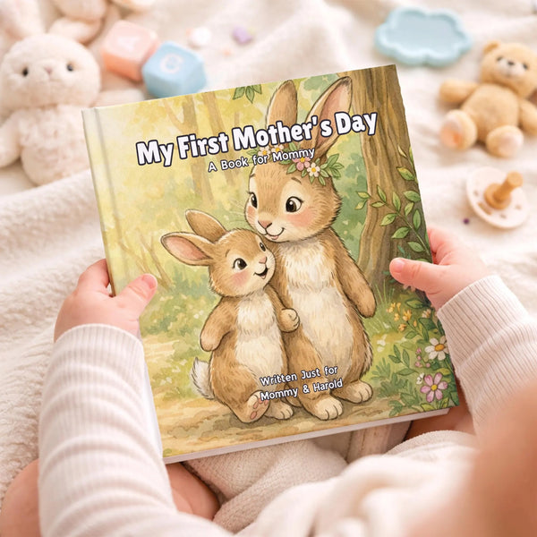 Personalized Book for Mom and Child: Custom My First Mother's Day Story Book for Mother Happy Mother's Day Mama