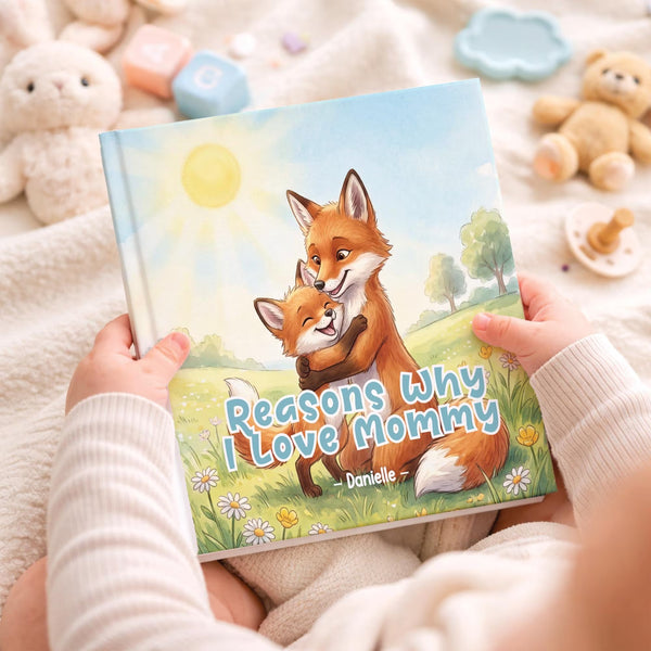 Personalized Gifts for Mom and Kids: Reasons Why I Love Mommy Book Mother's Day Gift for Mum